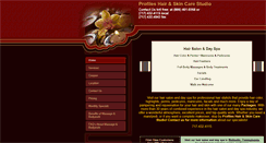 Desktop Screenshot of profileshairanddayspa.com